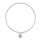 Mega Close Out Deal- Heart  Necklace (Size - 20)