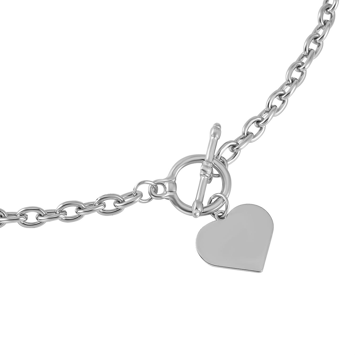 Heart Necklace with Toggle Clasp 7838006 3