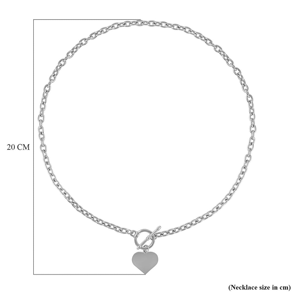Mega Close Out Deal- Heart  Necklace (Size - 20)