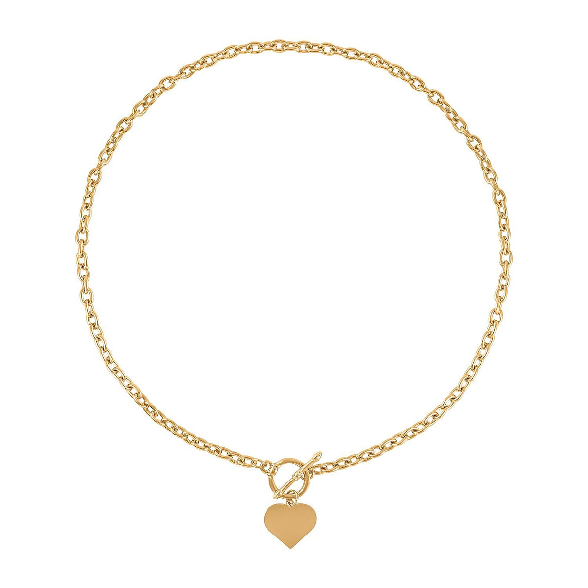 Mega Close Out Deal- Heart Charm Necklace (Size - 20) 7838008 0