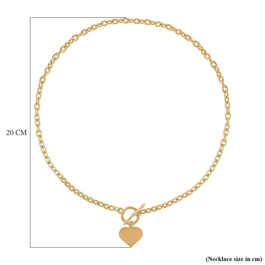 Mega Close Out Deal- Heart Necklace (Size - 20)