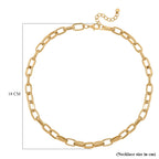 One time Close Out- Broad Paperclip Necklace With Lobster Clasp  (Size - 20-2)