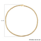 Lotus Link Necklace With Lobster Clasp (Size - 20)