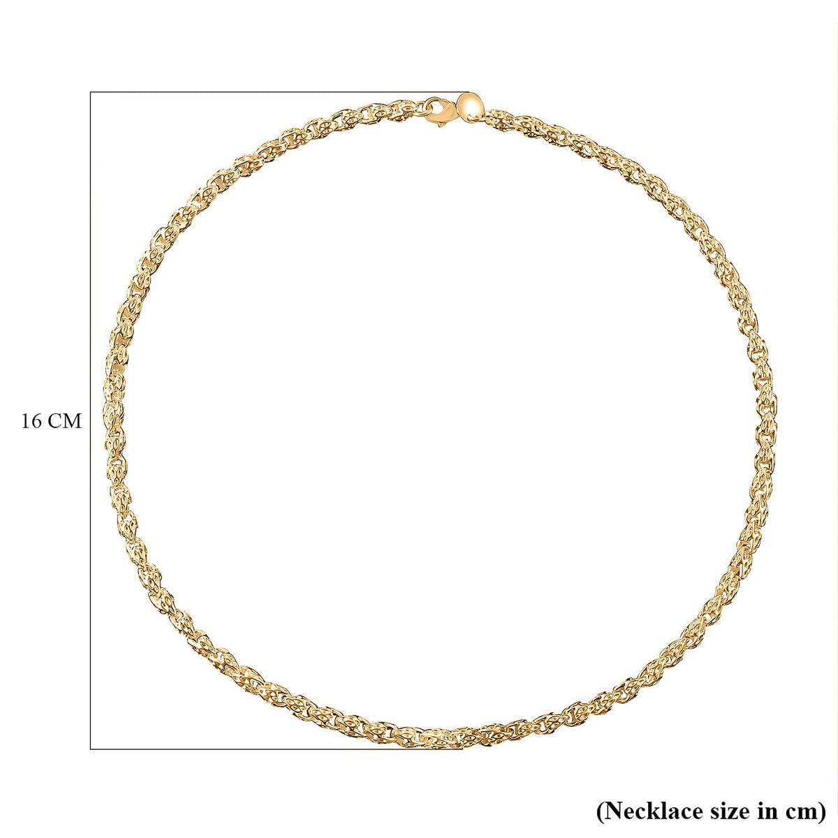 Lotus Link Necklace With Lobster Clasp (Size - 20) V32705439 4