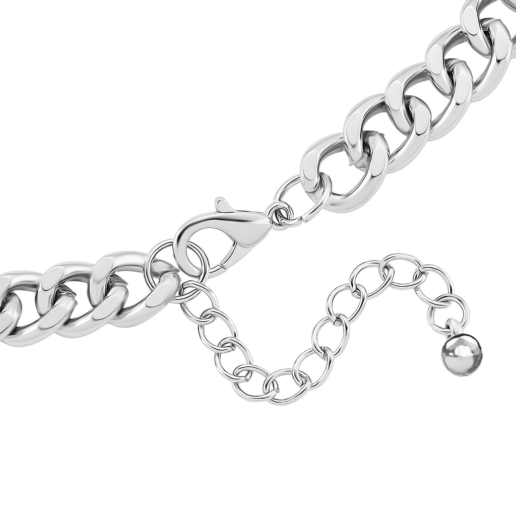 Designer Inspired offer- Mariner Necklace in Silver tone (Size - 20-2 Inch Ext)