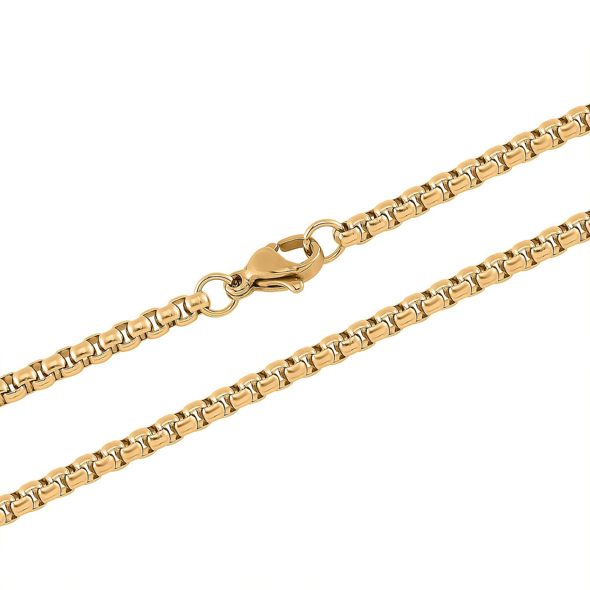 Pendant With Chain (Size - 22) in Yellow Gold Tone 7898330 4