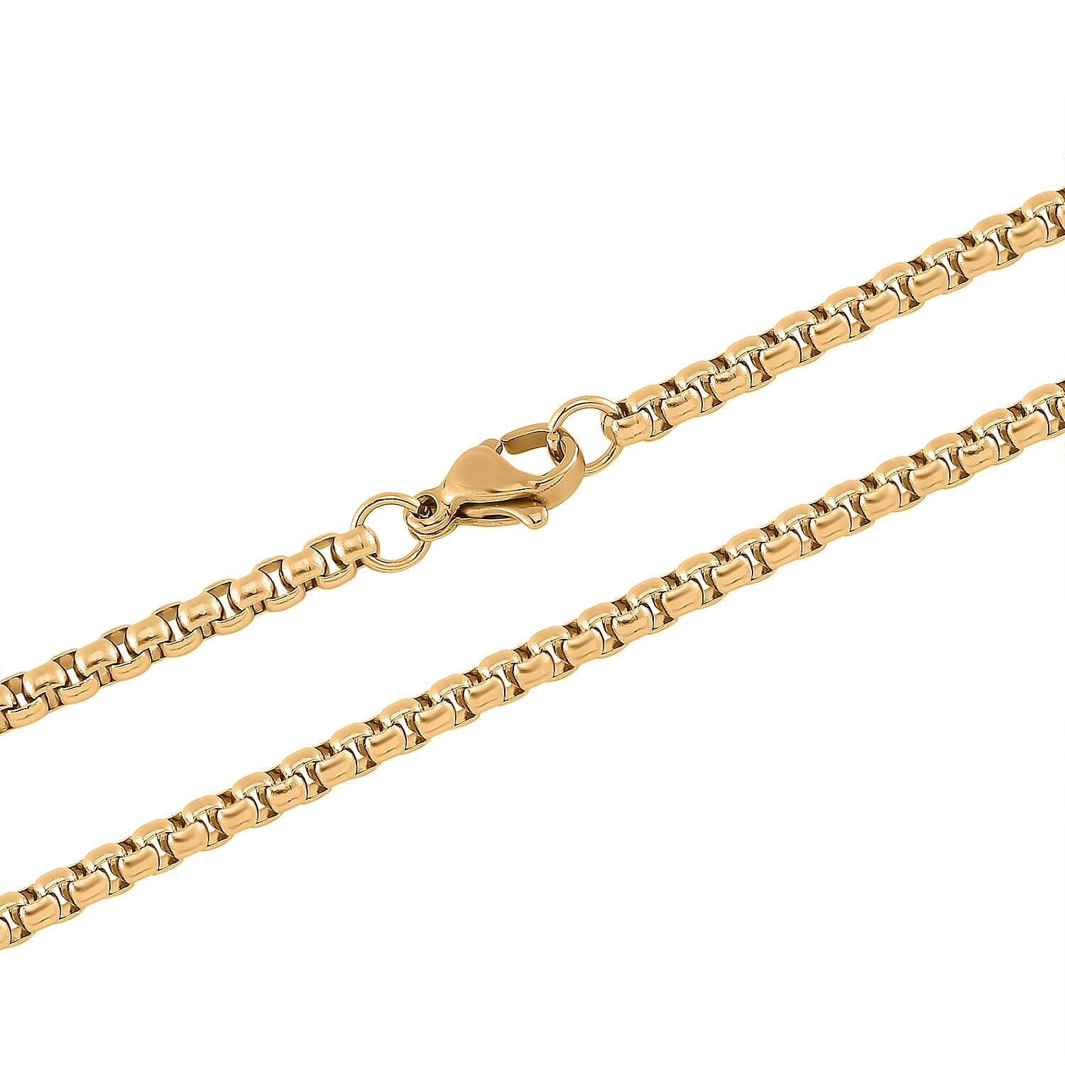 Pendant With Chain (Size - 22) in Yellow Gold Tone 7900947 4