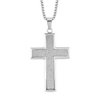 NY Closeout - Cross Pendant With Chain (Size - 22)