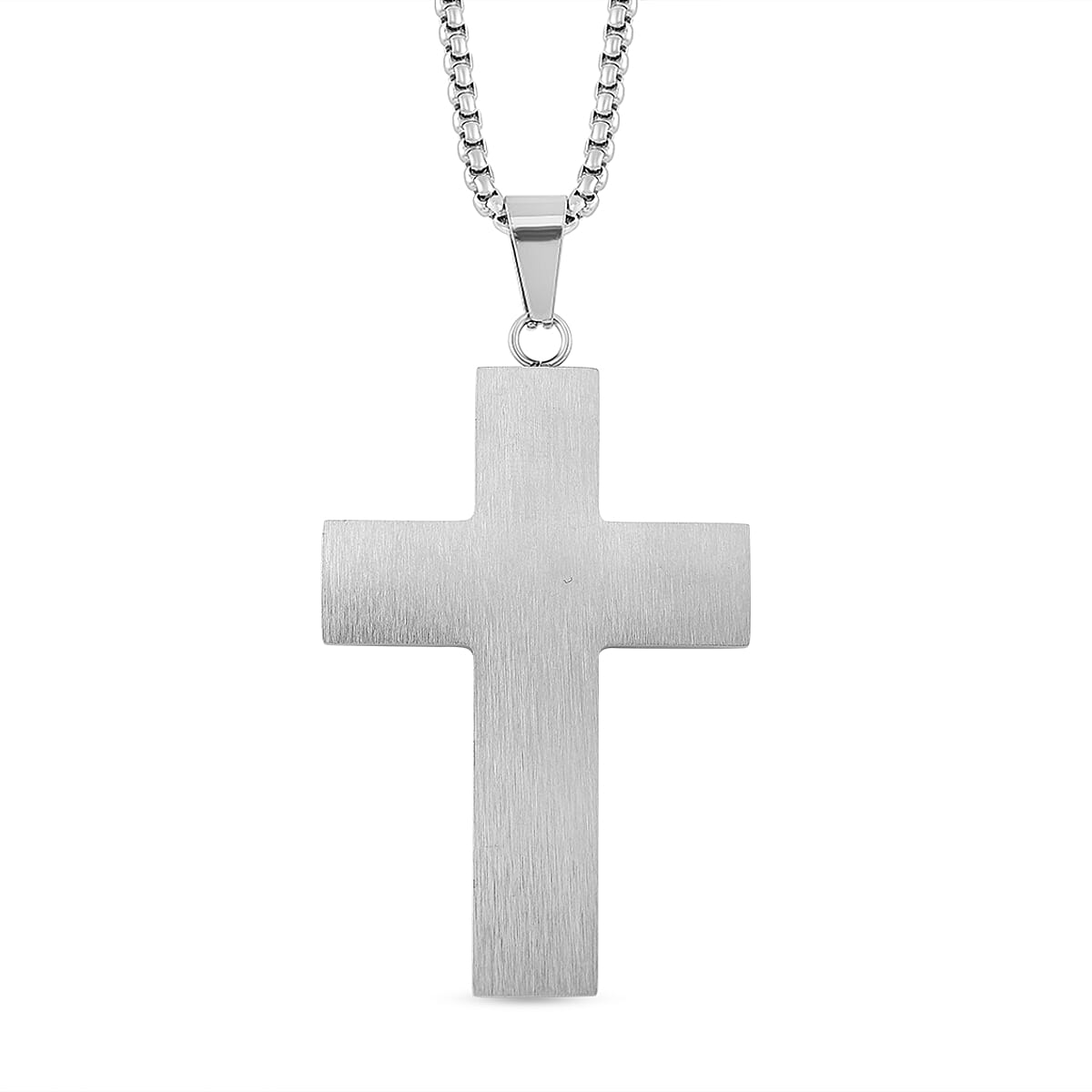 NY Closeout - Cross Pendant With Chain (Size - 22) 7901059 3