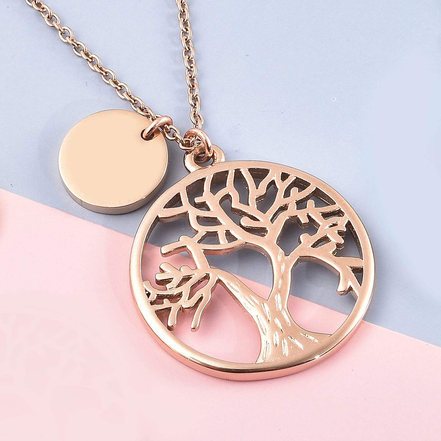 Necklace (Size - 20) in Rose Gold Tone 6487546 1