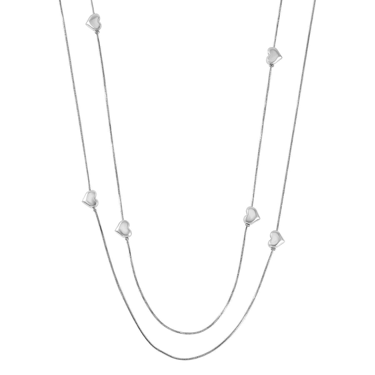 Multi Layer Heart Necklace 7548777 0