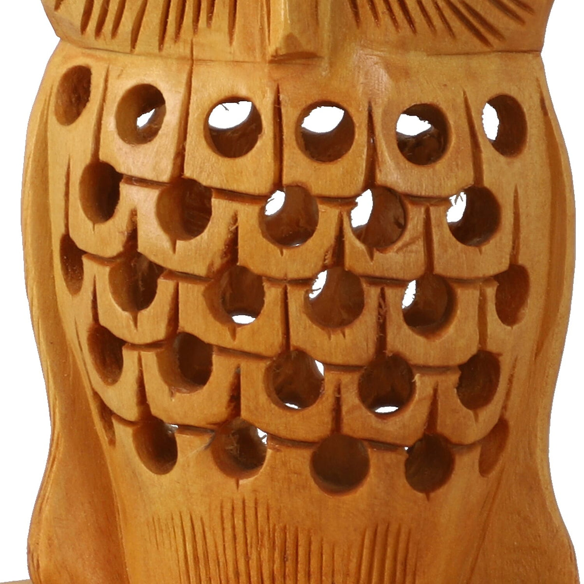Hand Carved Wooden Mobile Phone Holder- Owl 6066501 8