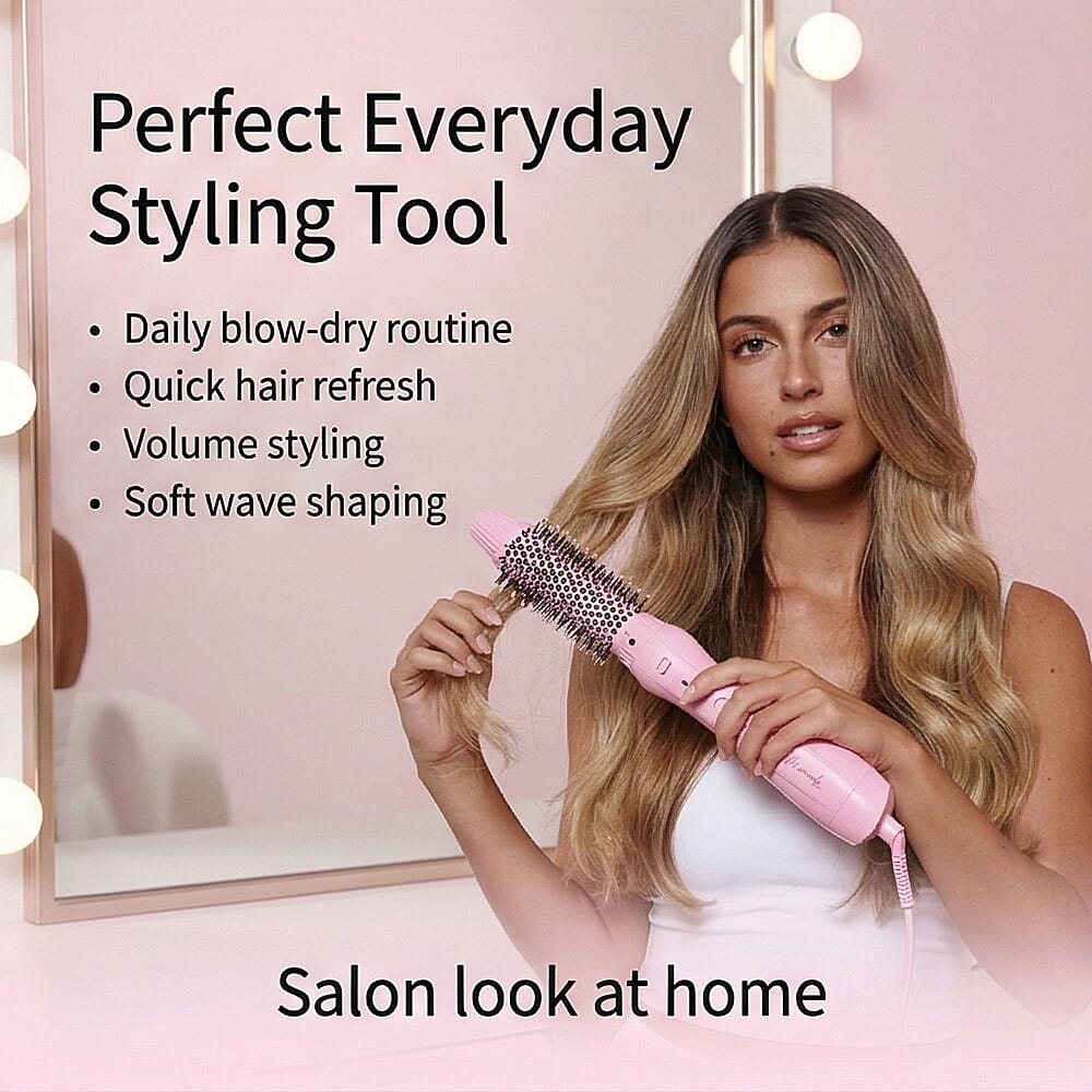 Mermade 3-in-1 Interchangeable Blow Dry Hair Brush 8517228 5