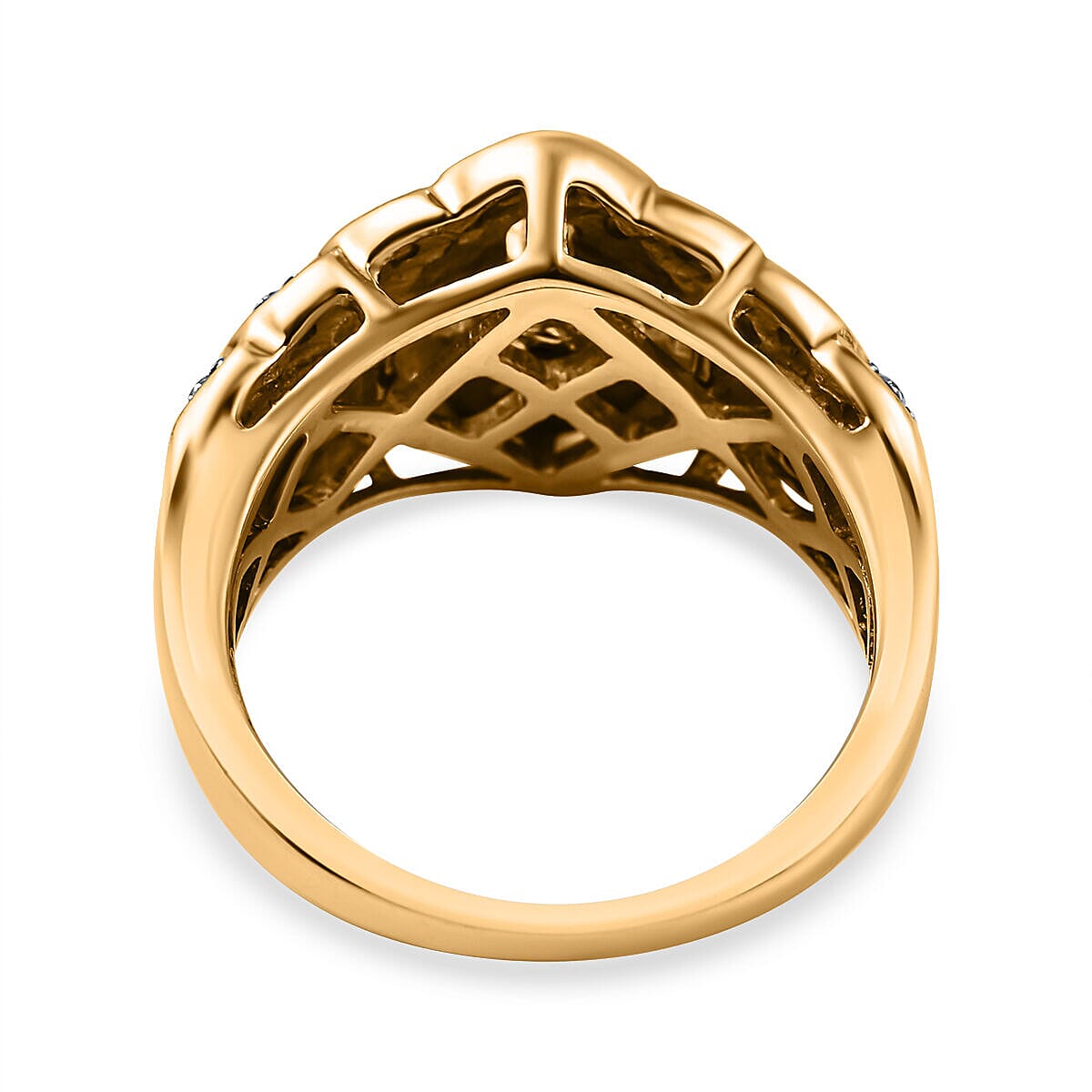 Cluster Diamond Ring in 9K Yellow Gold 7508867 3