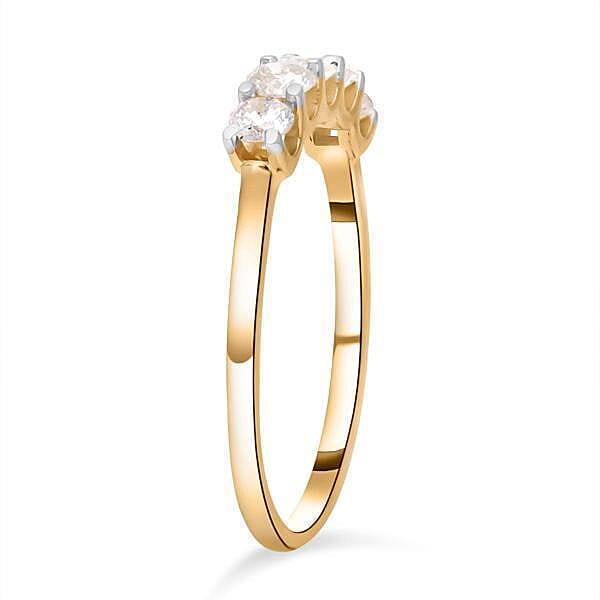 New York Close Out Deal- 14K Yellow Gold SGL Certified Diamond (I1-I2-G-H) Ring 1.00 Ct. 7072496 11