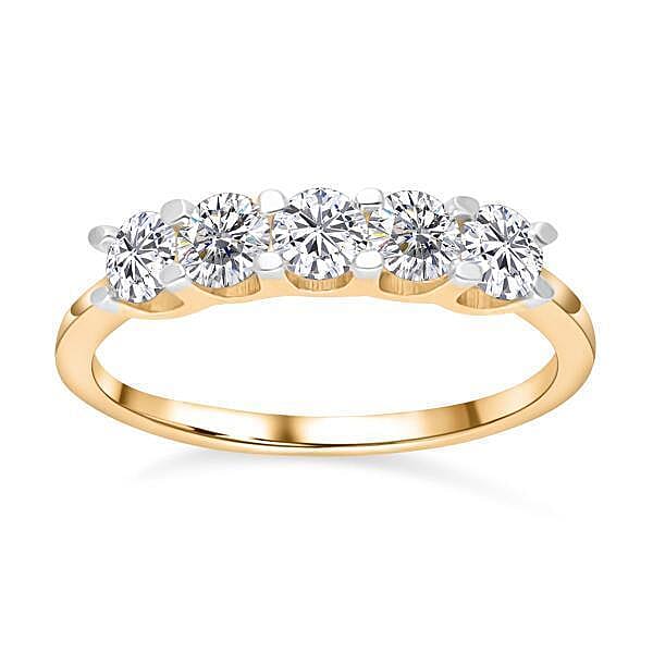 New York Close Out Deal- 14K Yellow Gold SGL Certified Diamond (I1-I2-G-H) Ring 1.00 Ct. 7072496 0