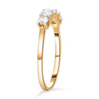 New York Close Out Deal- 14K Yellow Gold SGL Certified Diamond (I1-I2-G-H) Ring 1.00 Ct.