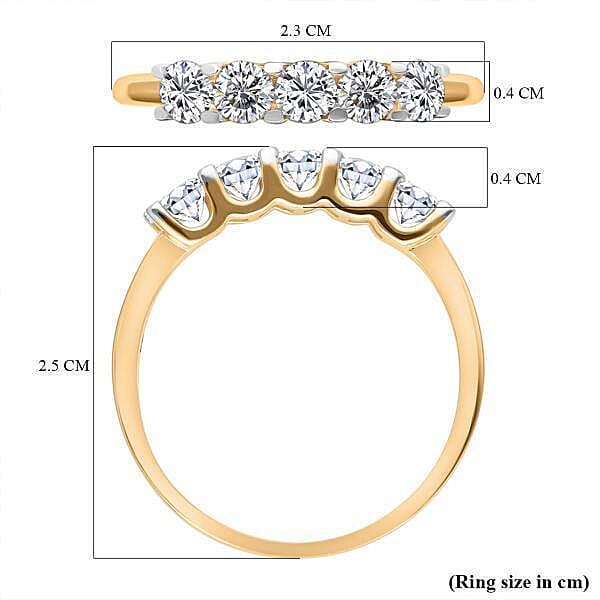New York Close Out Deal- 14K Yellow Gold SGL Certified Diamond (I1-I2-G-H) Ring 1.00 Ct. 7072496 18