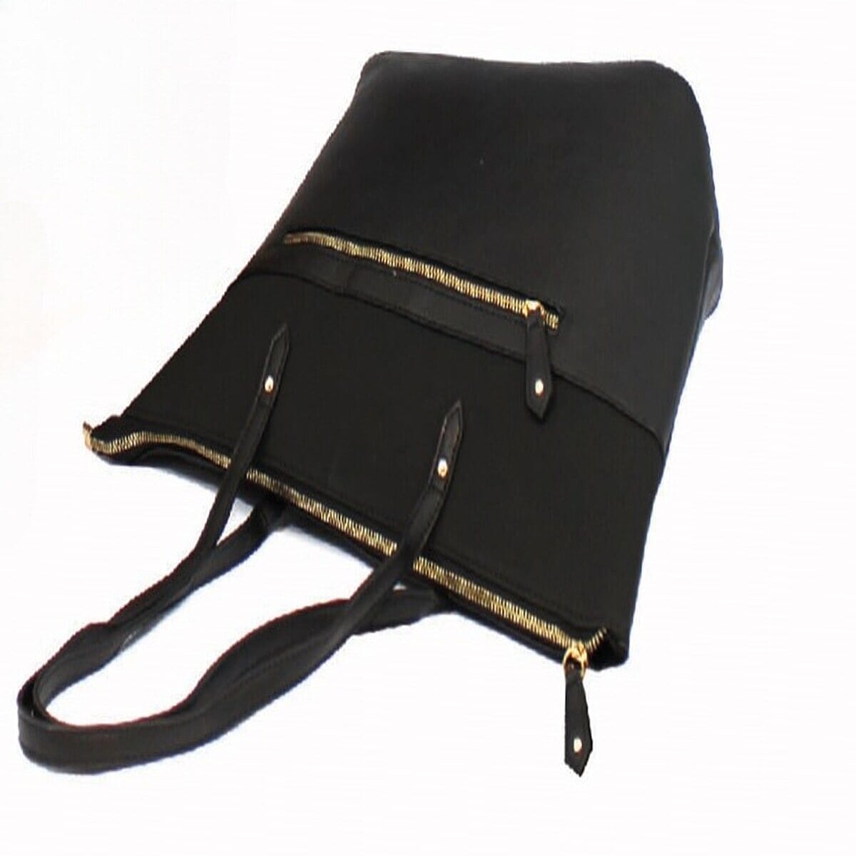Nicole Brown Zip Detail Shoulder Bag 8019769 0