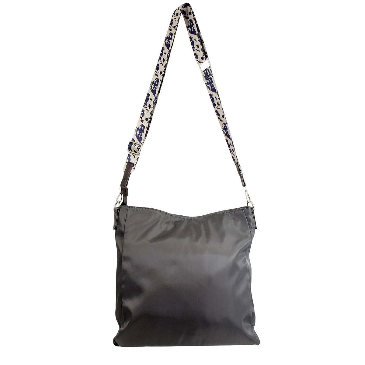 Nicole Brown Nylon Giraffe Tote Bag - Grey 7982870 2