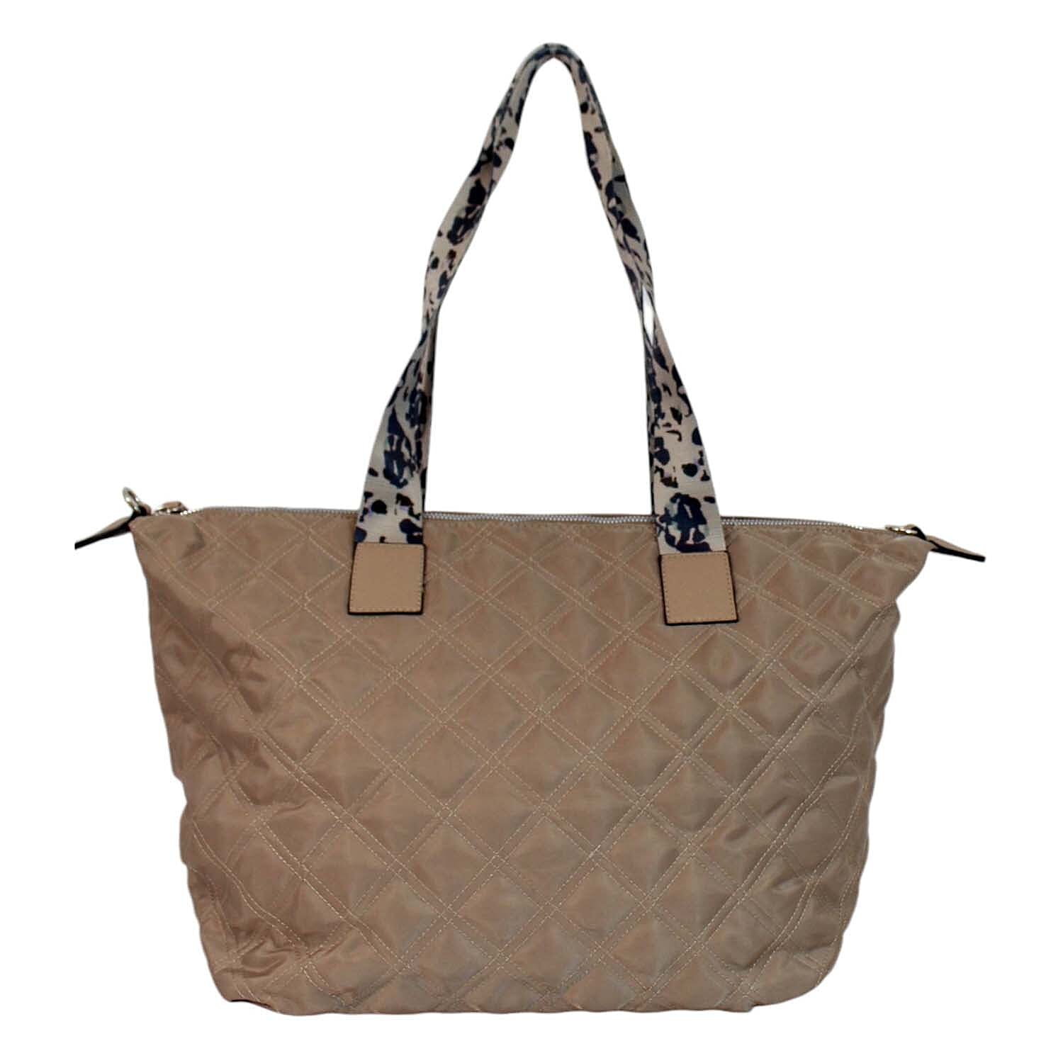 Nicole Brown Nylon Giraffe Tote Bag - Mocha 7982856 3