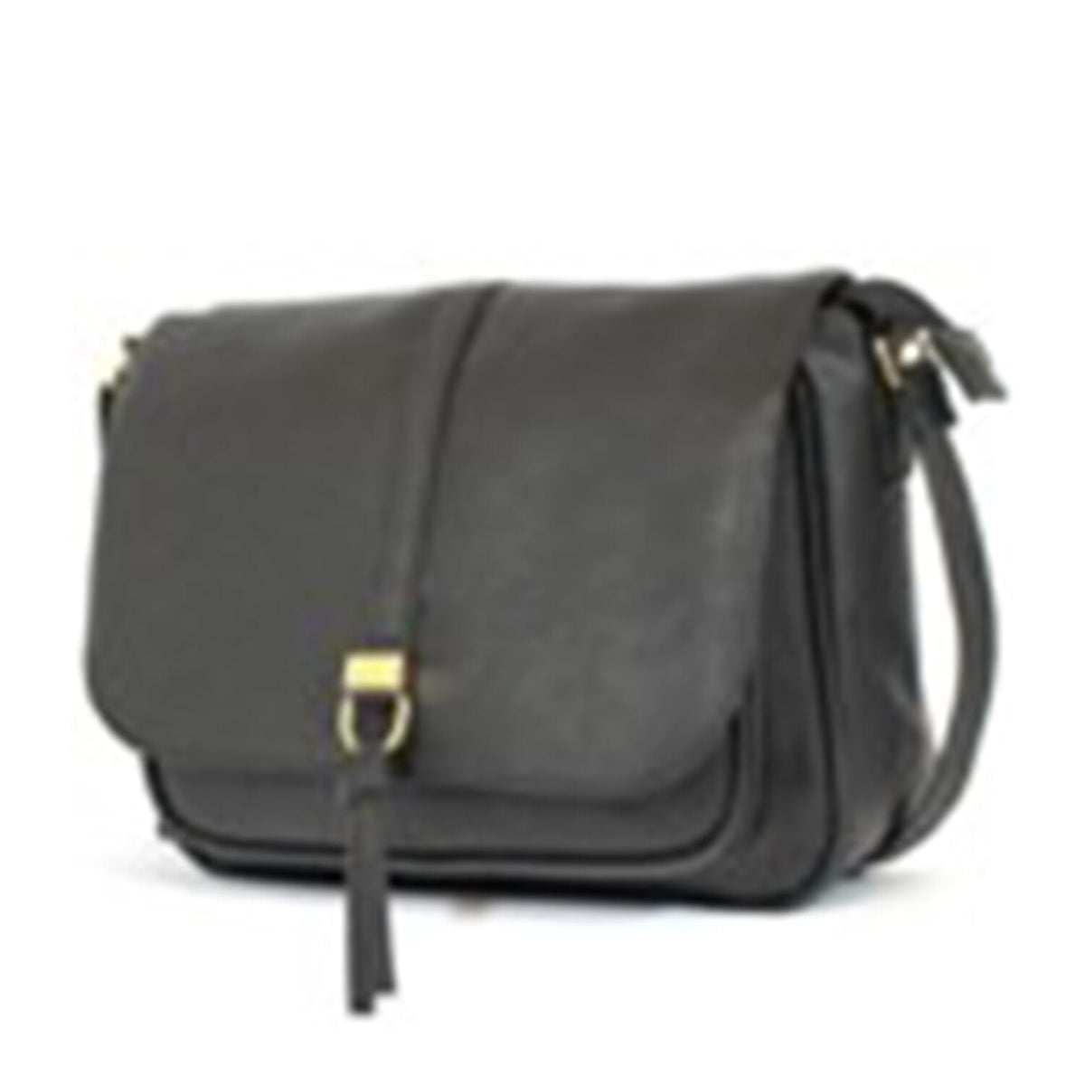 Nicole Brown Shoulder Handbag With Double Zip â€“ Black 8056706 0