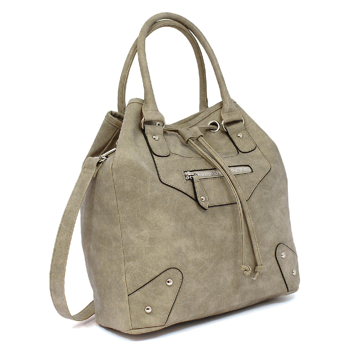 Nicole Brown Faux Leather Shoulder Bag 7973890 0