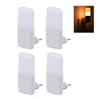 Value Bundle - Set of 4 Dusk to Dawn Sensor LED Warm Night Light - White