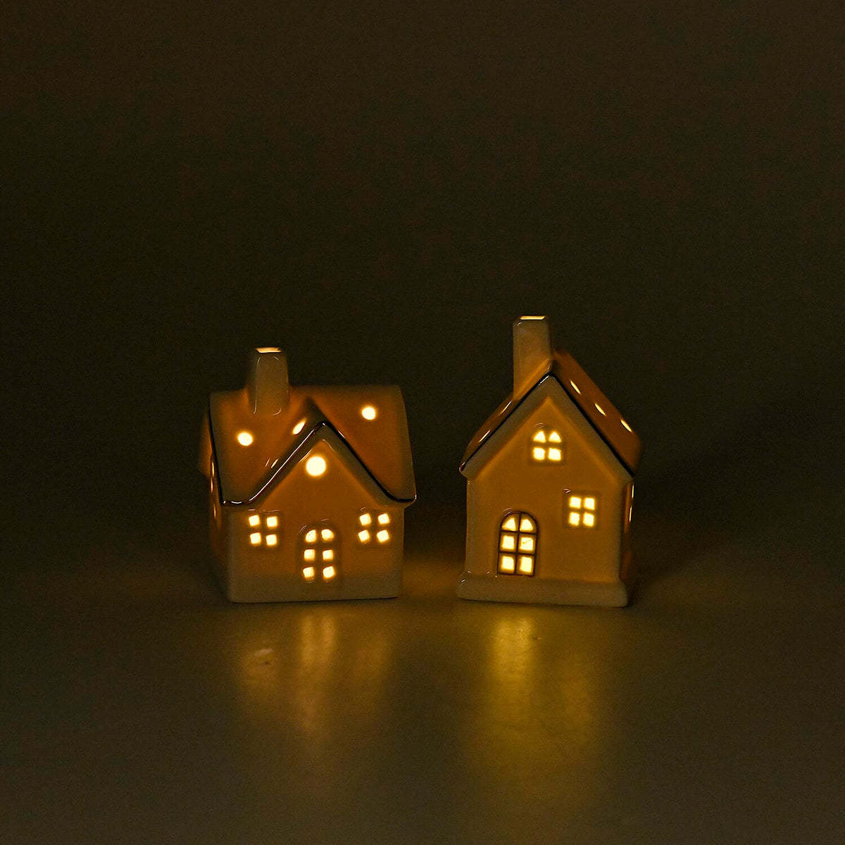 Porcelain House Night Light - Set of 2 V32607126 3