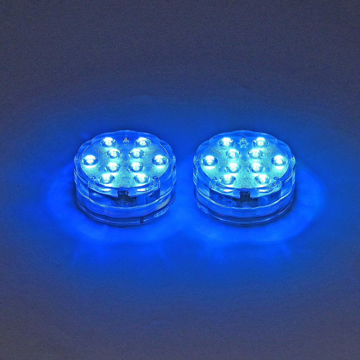 Set of 2 Waterproof LED Lights with Remote 7621791 1