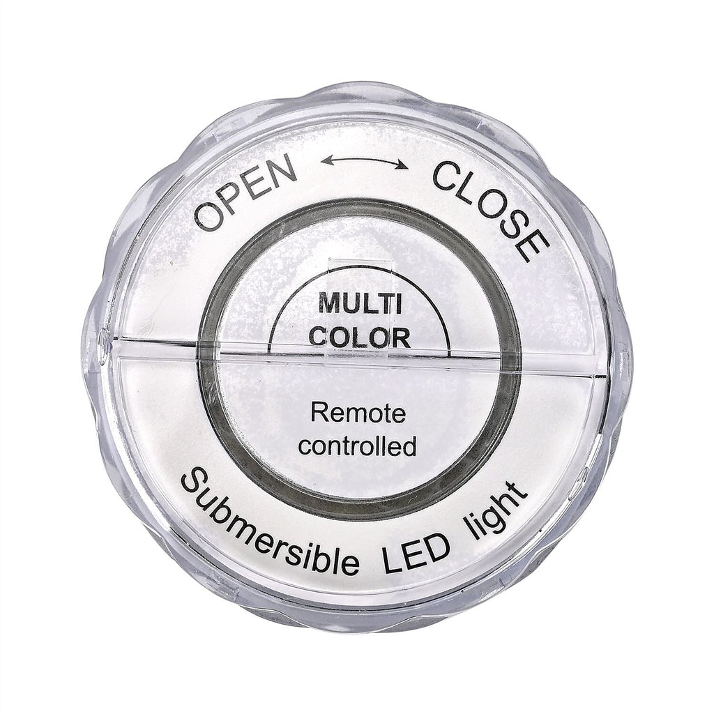 Set of 2 Waterproof LED Lights with Remote (Requires 3xAAA Battery Not Included)
