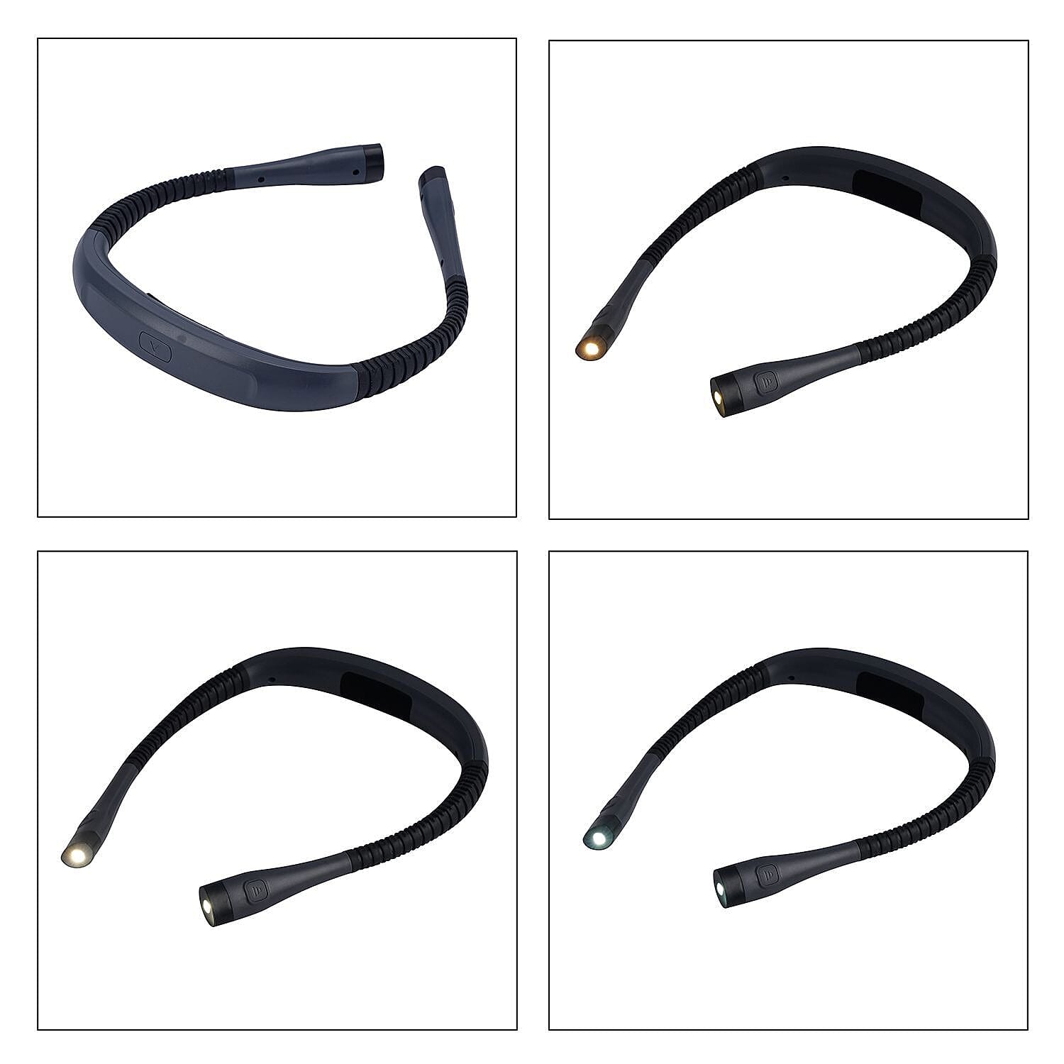 Rechargeable Led Neck Reading Light - Black 7043198 6