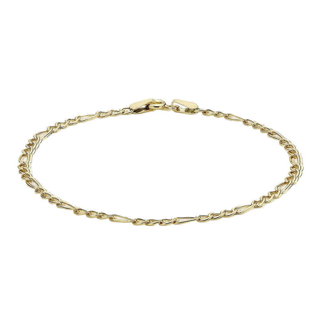 9K Yellow Gold  Anklet,  Gold Wt. 1.8 Gms
