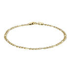 9K Yellow Gold  Anklet,  Gold Wt. 1.8 Gms