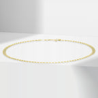 9K Yellow Gold  Anklet,  Gold Wt. 1 Gms