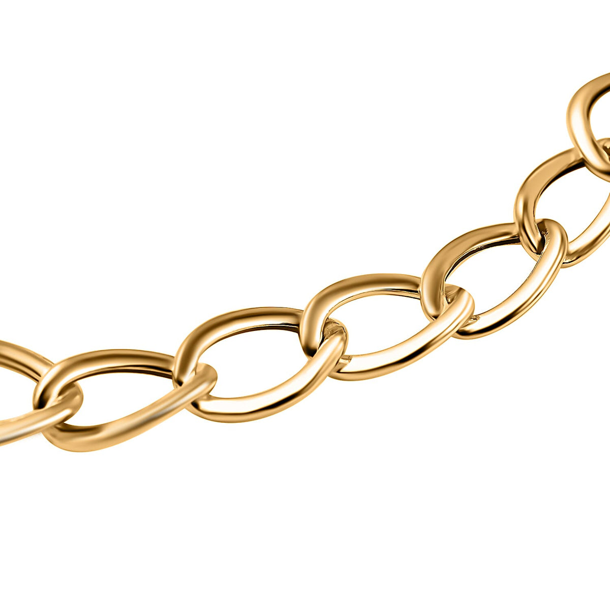 Maestro Collection - 9K Yellow Gold Oval Link Bracelet (Size - 7.5), Gold wt - 3.01 Gms 7638391 2