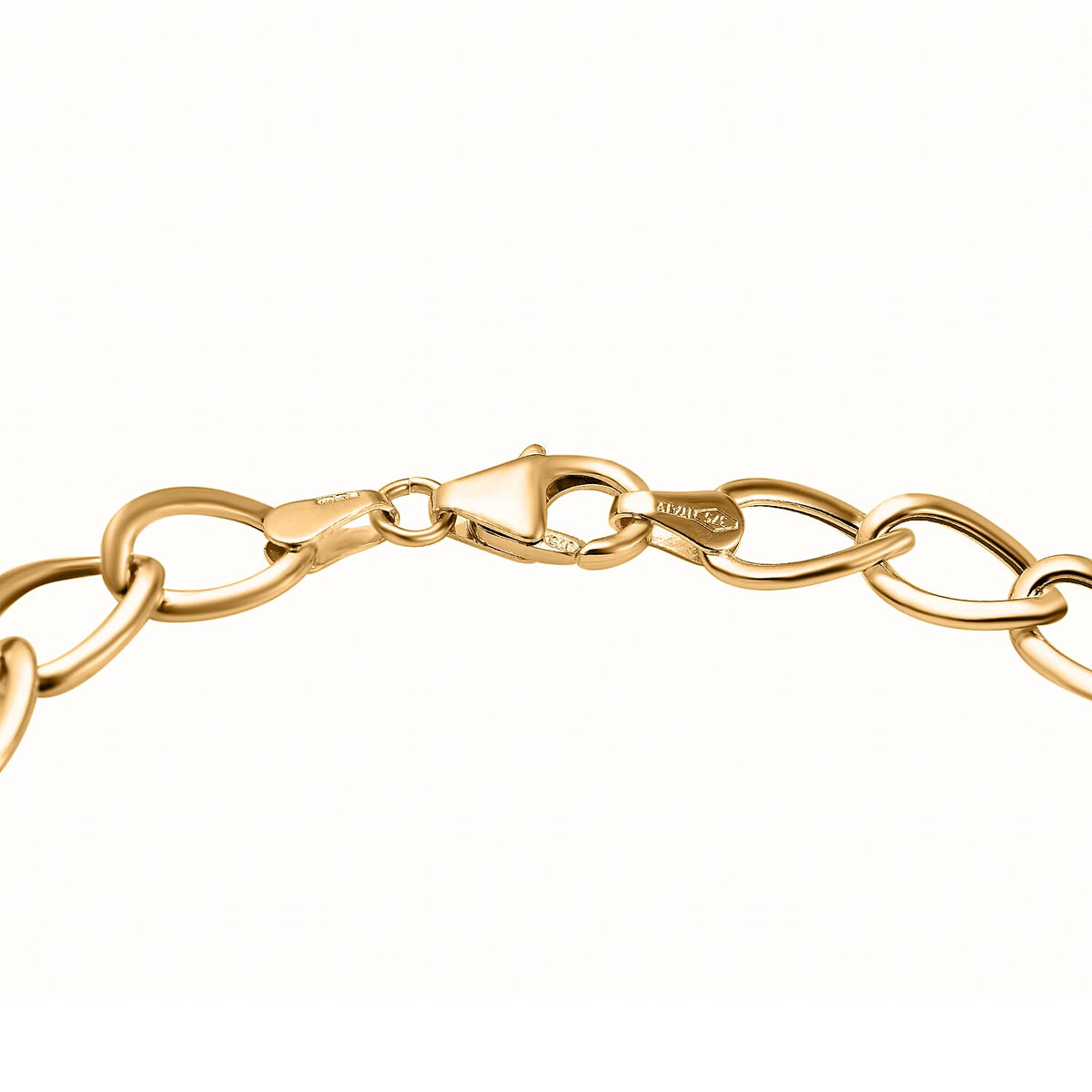 Maestro Collection - 9K Yellow Gold Oval Link Bracelet (Size - 7.5), Gold wt - 3.01 Gms 7638391 3