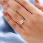 9K Yellow Gold SGL CERTIFIED Diamond (I3-G-H) Ring 0.50 Ct