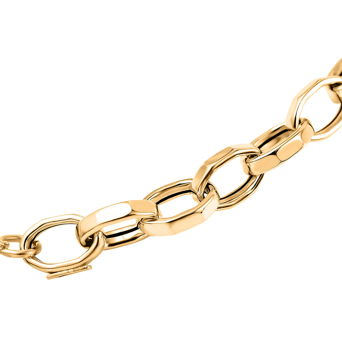 Maestro Collection - 9K Yellow Gold Rolo Necklace (Size - 20) with T-Bar Lock, Gold Wt. 7.5 Gms 7570627 3
