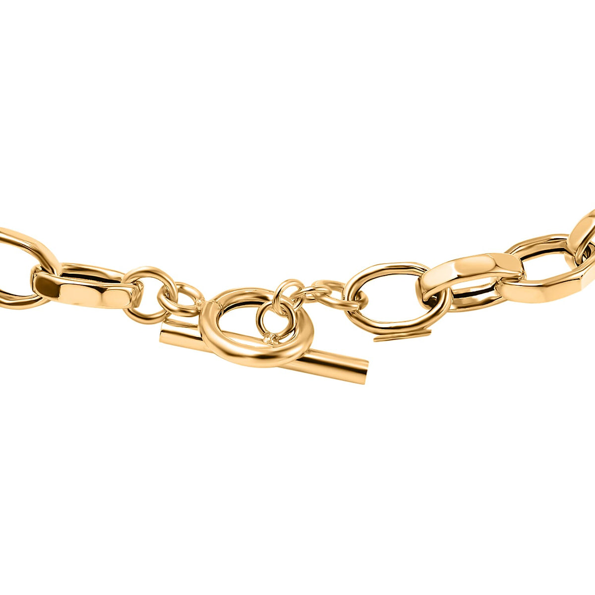 Maestro Collection - 9K Yellow Gold Rolo Necklace (Size - 20) with T-Bar Lock, Gold Wt. 7.5 Gms 7570627 4