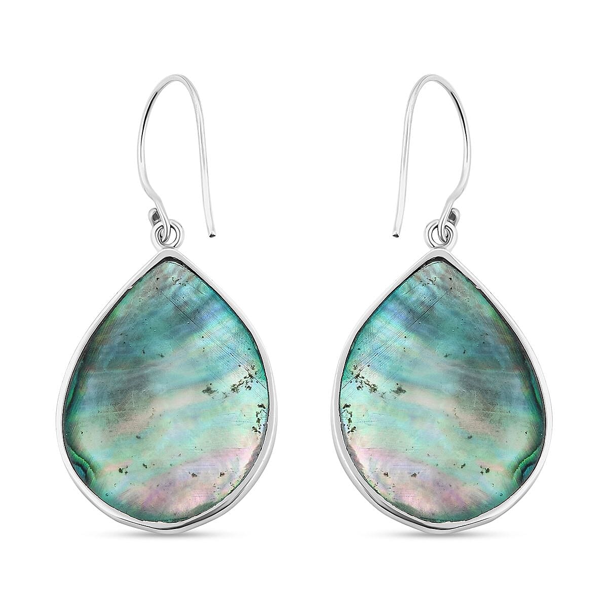 Royal Bali Collection - Abalone Shell Dragonfly Earrings in Sterling Silver 7621017 4