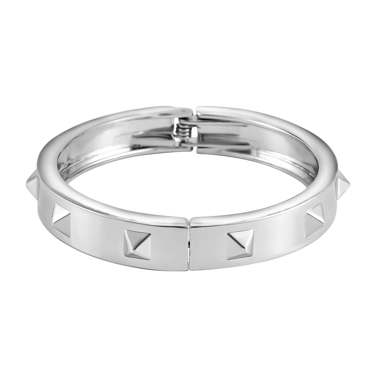 Designer Inspired Close out - Pyramid Spikes Bangle (Size - 7.5) 7642819 4