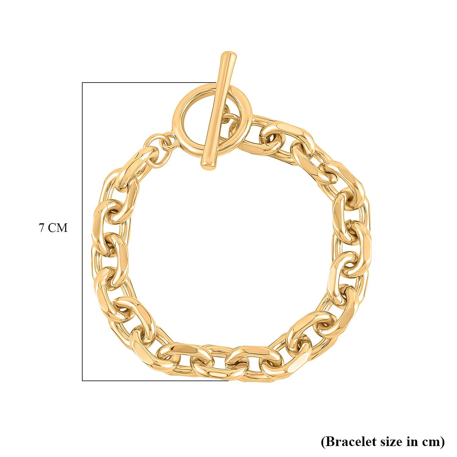 Close Out- Cable Chain Bracelet (Size 7.5) 7642358 4