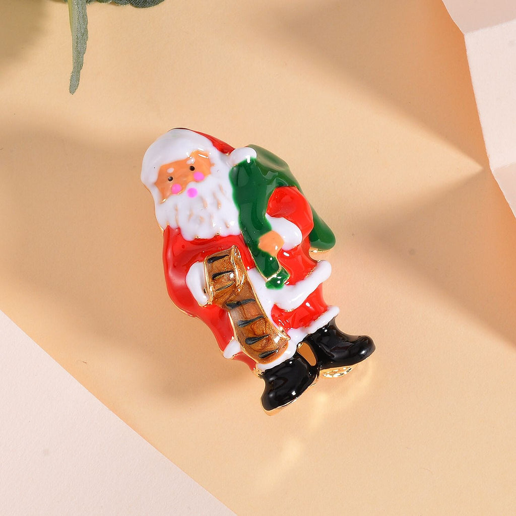 Santa Brooch