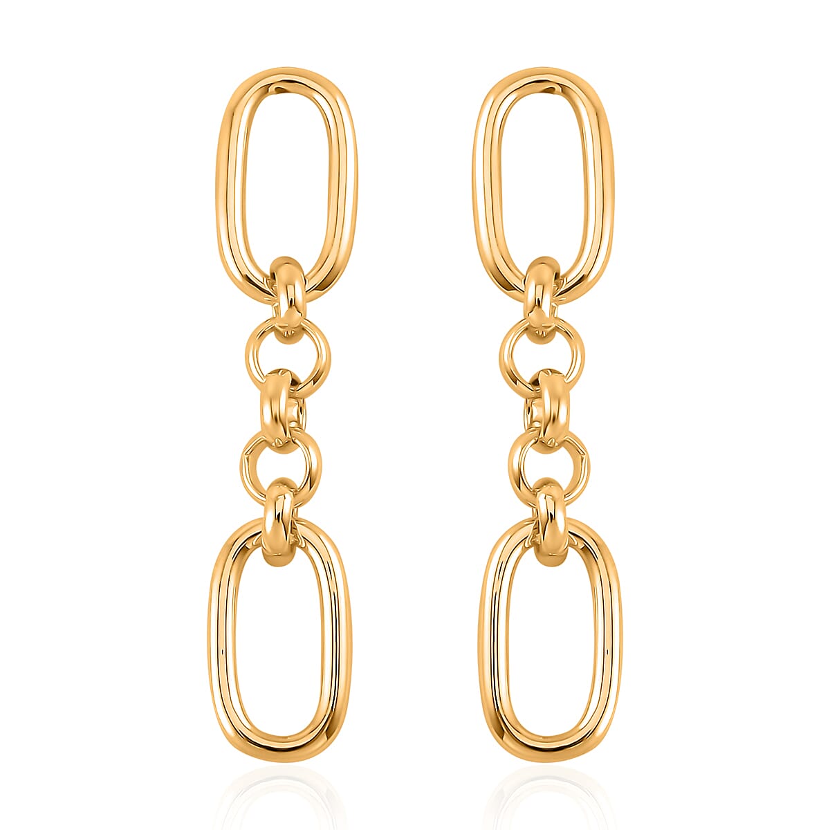 Chain Earrings in Yellow Gold Tone 7623092 0