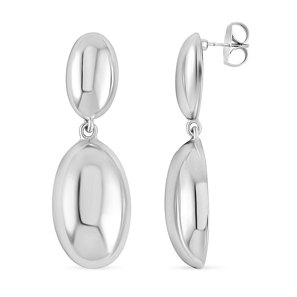 Designer Inspired - Pebble Design Dangle Earrings 7606442 0