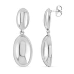 Designer Inspired - Pebble Design Dangle Earrings