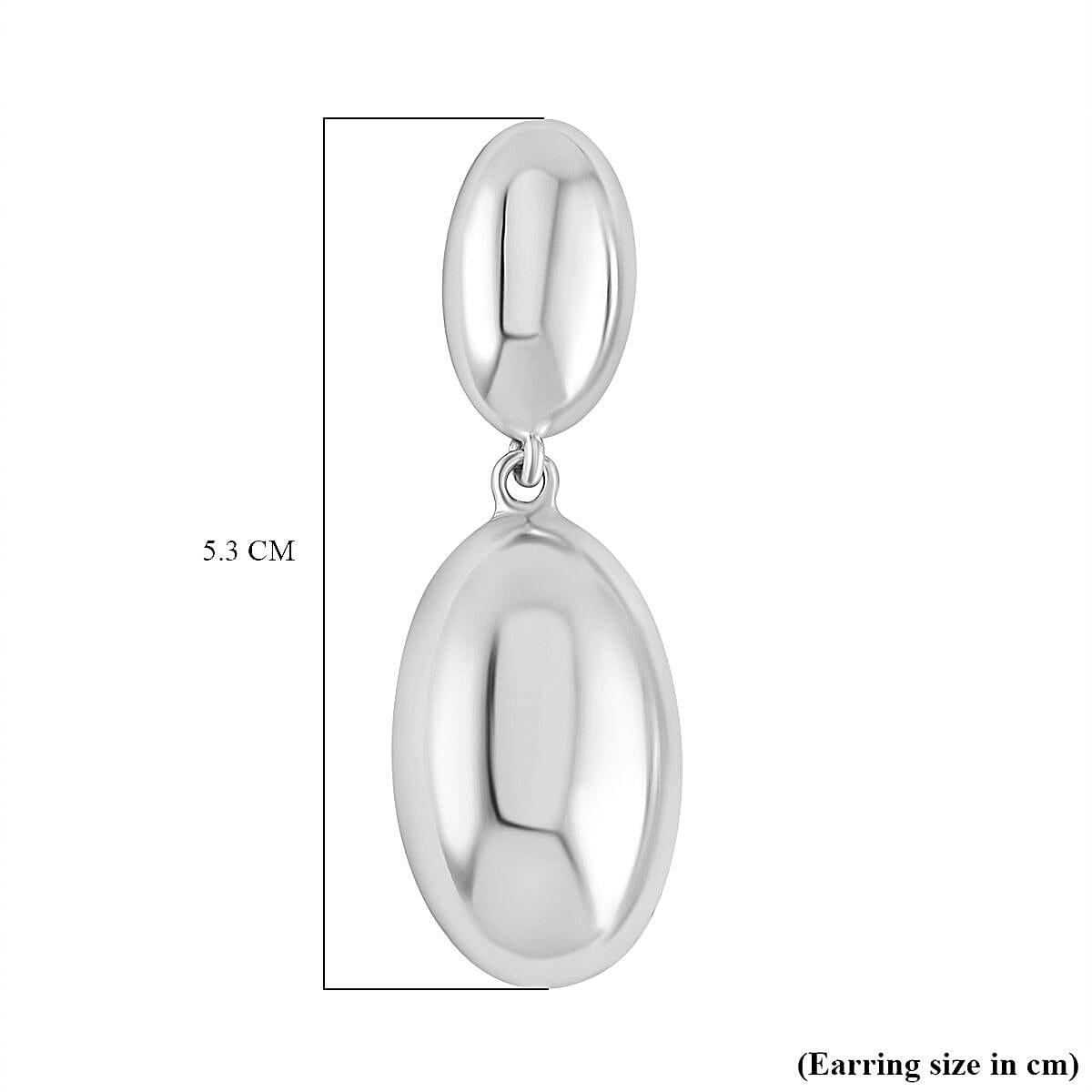 Designer Inspired - Pebble Design Dangle Earrings 7606442 5