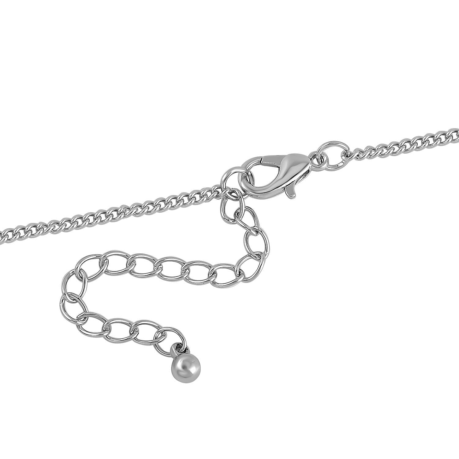 Designer Inspired -Pebble Station Necklace (Size - 29-3 inch Ext.) 7642298 3