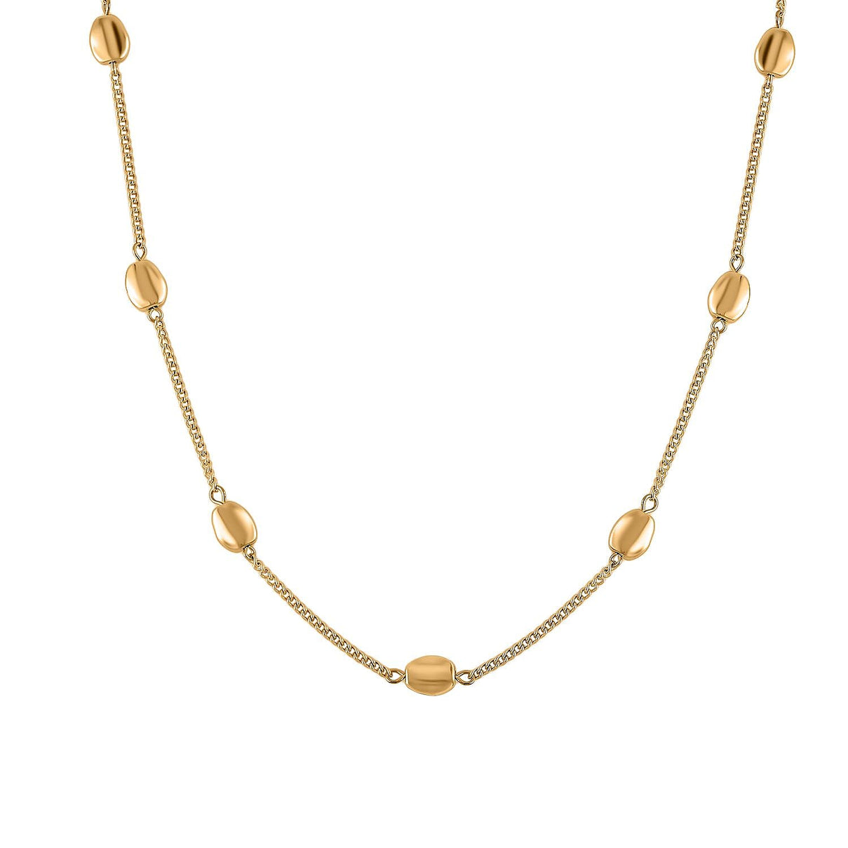 Designer Inspired - Pebble Station Necklace (Size - 29-3 inch Ext.) 7642368 0